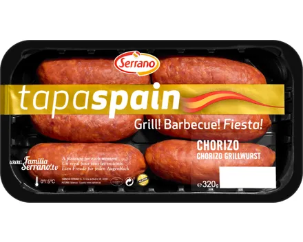 Serrano Chorizo Grillwurst