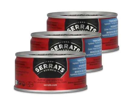 Serrats Thon weiss naturel 3x 81g