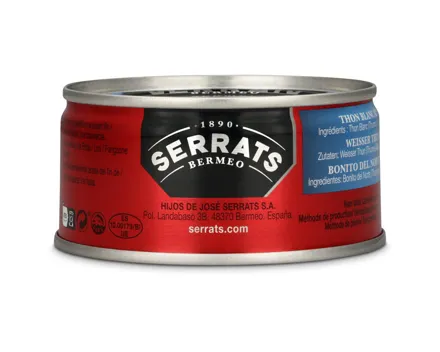Serrats Thon weiss naturel