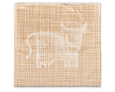 Serviette Kuh 33x33cm 50 Stück