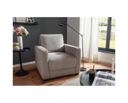 Sessel Pierre Stoff Novaclean taupe