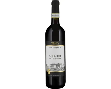 Sforzato di Valtellina Docg San Domenico Triacca (2019) – Rotwein, Italien (0.75l)