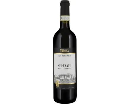 Sforzato di Valtellina Docg San Domenico Triacca (2020) – Rotwein, Italien (0.75l)