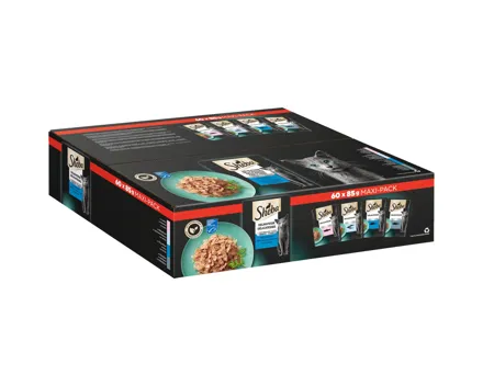 Sheba Delikatesse Fisch in Gelée Variationen 60 x 85 g