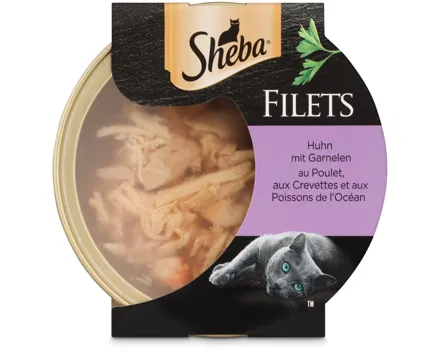 Sheba Filets Huhn & Garnelen