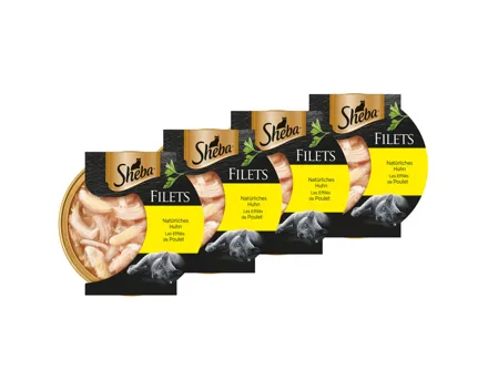 Sheba Filets Nassfutter naturbelassenes Hühnchen 1x60g...