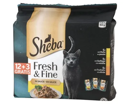 Sheba Fresh & Fine Geflügel 15 x 50 g