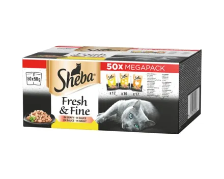 Sheba Fresh & Fine Geflügel 50 x 50 g