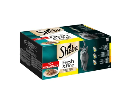 Sheba Grosspackung Fisch / Geflügel