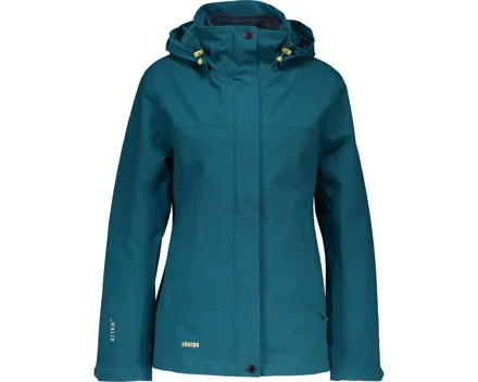 Sherpa Damen 3-in-1 Jacke Bardiya XL, petrol