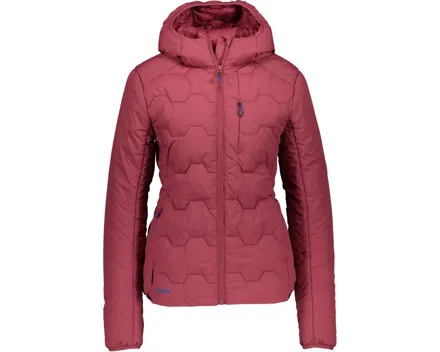 Sherpa Damen-Jacke Dawa Kapuze XS, bordeaux