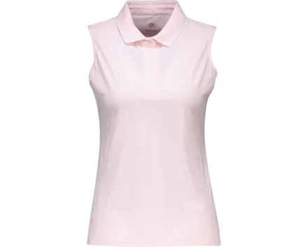 Sherpa Damen-Poloshirt Gariba, Ärmellos XS, rosa