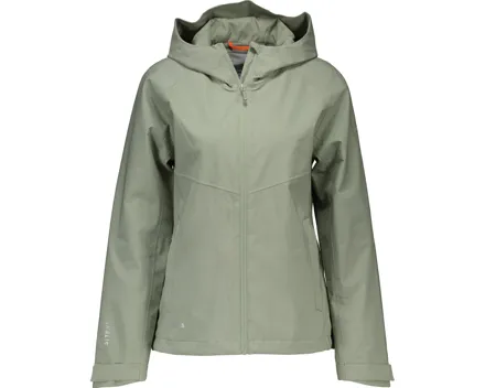 Sherpa Damen-Regenjacke Varsa M, grün