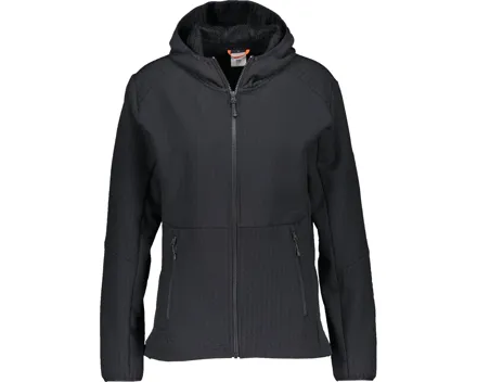 Sherpa Damen-Softshelljacke Tenpa XS, schwarz