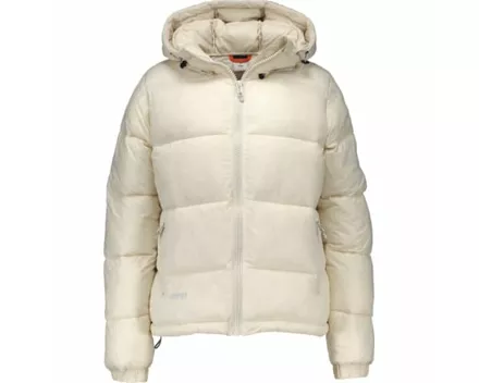 Sherpa Damen-Winterjacke Sisupan L, hellgrau