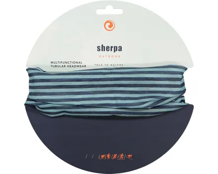 Sherpa Erwachsenen-Bandana Barban dunkelblau