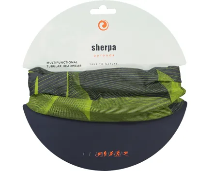 Sherpa Erwachsenen-Bandana Barban lime
