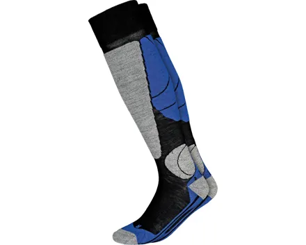 Sherpa Erwachsenen-Skisocken Naya, 2 Paar 35-38, blau