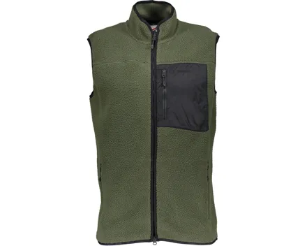Sherpa Herren-Fleecegilet Nyima S, olive
