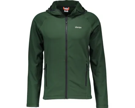 Sherpa Herren-Fleecejacke Lali L, grün