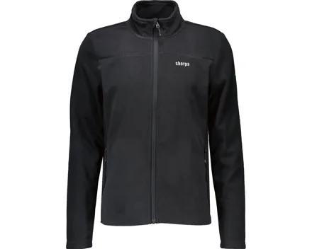 Sherpa Herren-Fleecejacke Pelden XXL, schwarz