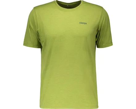 Sherpa Herren-Funktions-T-Shirt Lete S, grün