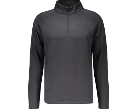 Sherpa Herren half zip Shirt Rivan L, anthrazit