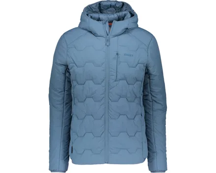 Sherpa Herren-Jacke Dawa Kapuze M, blau