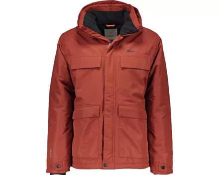 Sherpa Herren-Jacke Seti L, dunkelorange