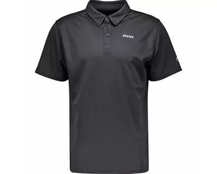 Sherpa Herren-Poloshirt Imu XL, anthrazit