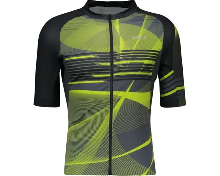 Sherpa Herren-Velotrikot Shukla M, lime