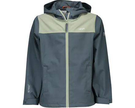 Sherpa Kinder-Regenjacke Varsa grün, 128