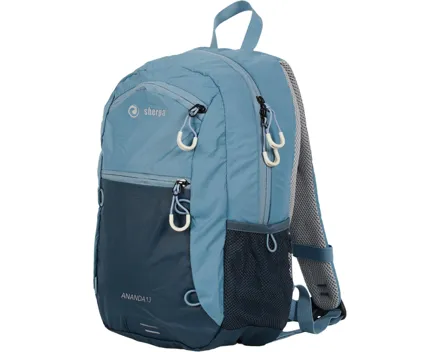 Sherpa Kinder-Rucksack Ananda 13 blau