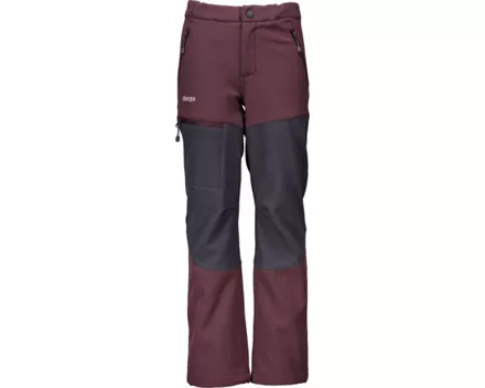 Sherpa Kinder-Softshellhose Sunkoshi bordeaux