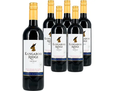 Shiraz Australia Kangaroo Ridge 6x 75cl (2022) – Rotwein, Australien (0.75l)