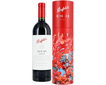 Shiraz Barossa Valley Australia Bin 28 Penfolds Deep Sea Geschenkbox (2021) – Rotwein, Australien (0.75l)