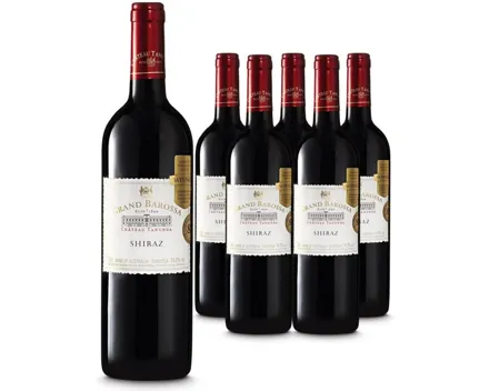 Shiraz Barossa Valley Château Tanunda Grand Barossa 6x 75cl (2022) – Rotwein, Australien (0.75l)