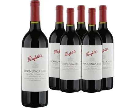 Shiraz/Cabernet Sauvignon Australia Koonunga Hill Penfolds 6x 75cl (2023) – Rotwein, Australien (0.75l)