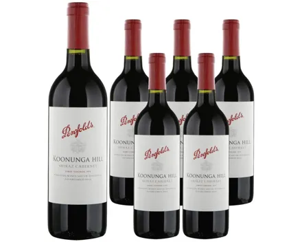 Shiraz/Cabernet Sauvignon Australia Koonunga Hill Penfolds 6x 75cl (2024) – Rotwein, Australien (0.75l)