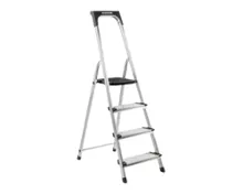 Sicherheitsleiter mit tiefer Stufe