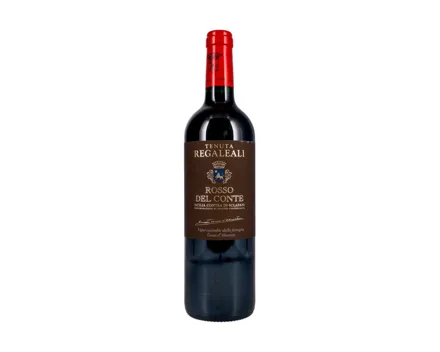 Sicilia Contea de Sclafani DOC Rosso del Conte Tenuta Regaleali (2016) – Rotwein, Italien (0.75l)