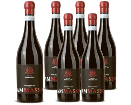 Sicilia DOC Nero d'Avola Due Mondi Barone Montalto 6x 75cl (2023) – Rotwein, Italien (0.75l)