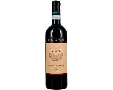 Sicilia DOC Superiore Giato Nero d'Avola-Perricone Centopassi - Libera Terra Bio Suisse (2023) – Rotwein, Italien (0.75l)