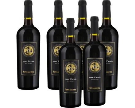 Sicilia Nero Avola Bromeus 6x 75cl (2024) – Rotwein, Italien (0.75l)
