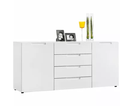 Sideboard Mailand Dekor weiss 180 x 79 x 40 cm