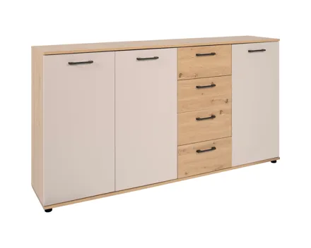 Sideboard Nori 3Trg./ 4SBK 160 Artisan Eiche/Kaschmir