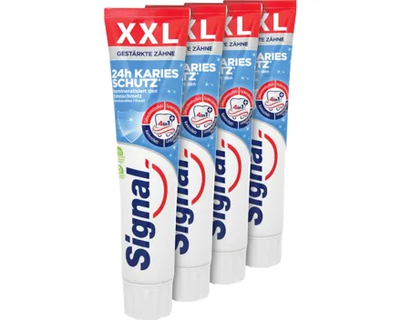 Signal Zahnpasta Kariesschutz XXL 4 x 125 ml