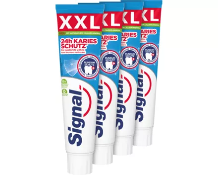 Signal Zahnpasta Kariesschutz XXL 4 x 125 ml