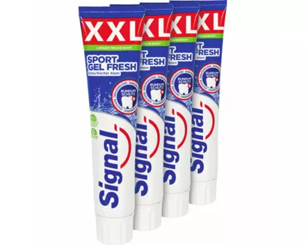 Signal Zahnpasta Sport Gel Fresh XXL 4 x 125 ml