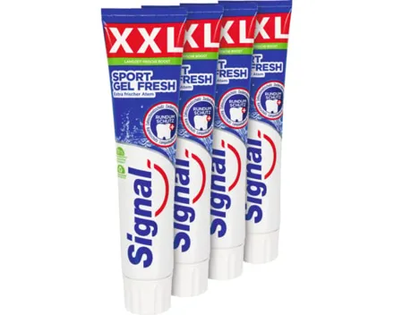 Signal Zahnpasta Sport Gel Fresh XXL 4 x 125 ml